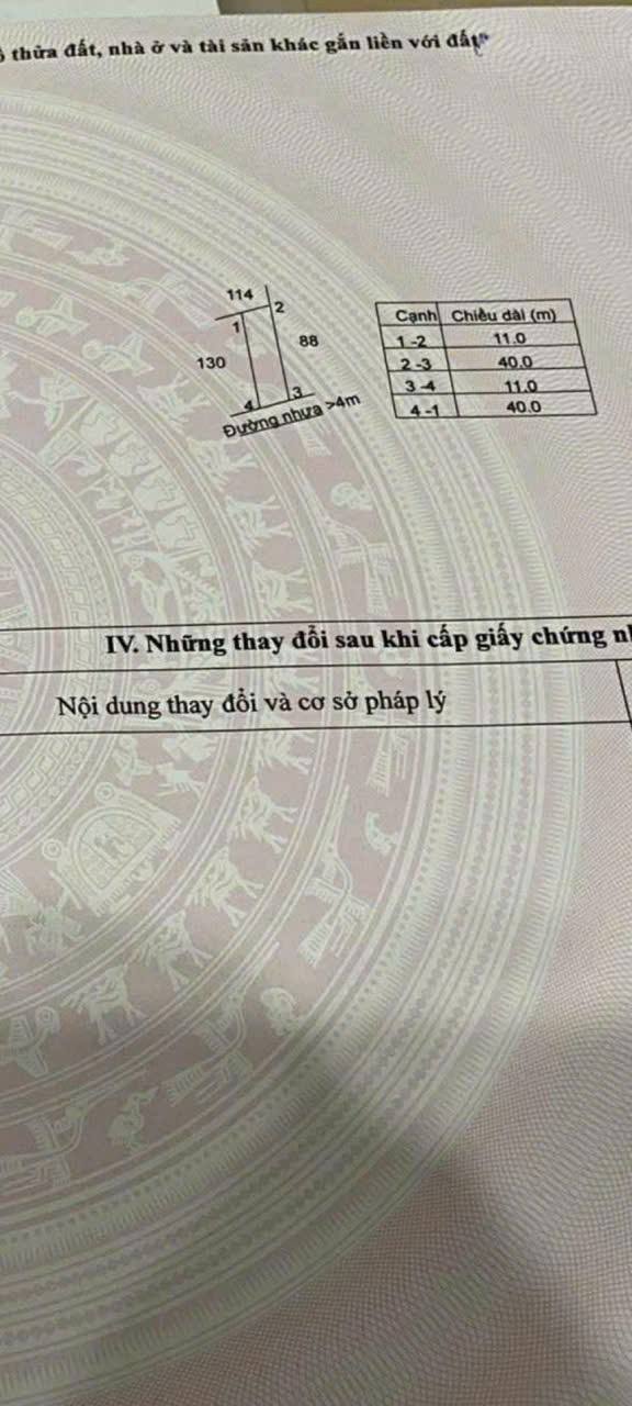 Đất thổ cư Trảng Cát, Hắc Dịch 440m² giá 3 tỷ - Đường nhựa rộng rãi, gần chợ và trường học!