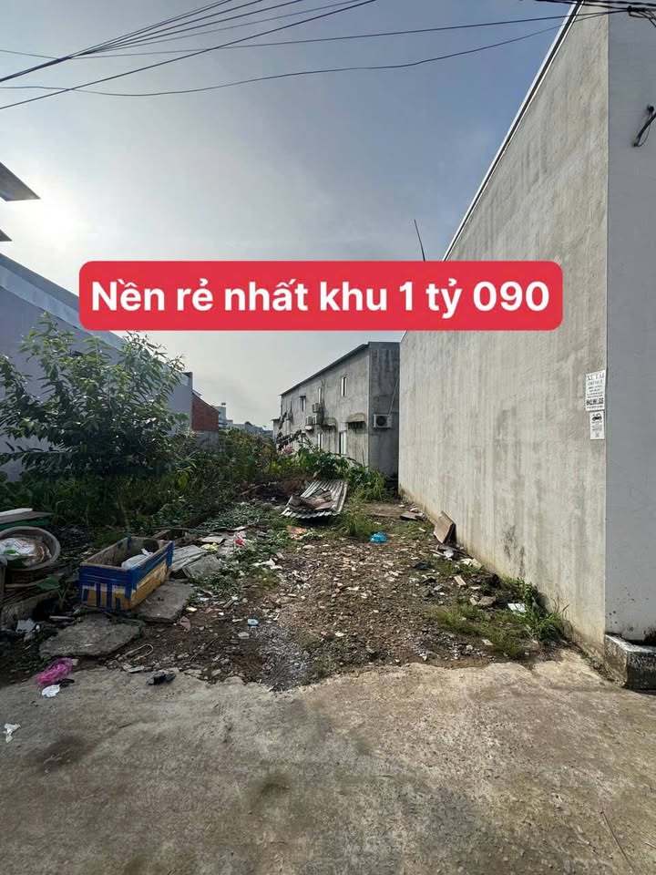 Đất nền KDC Sơn Thủy, Phường Long Tuyền, 55m² giá 1.09 tỷ - Sổ đỏ chính chủ!