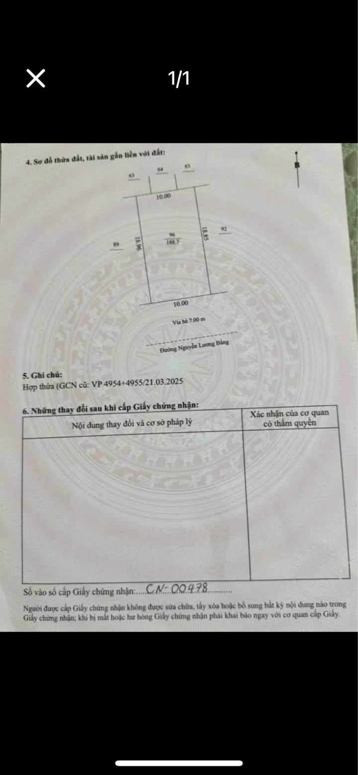 FrontHouse Nguyễn Lương Bằng Hải Dương 189m² giá 17.01 tỷ - Cơ hội đầu tư hấp dẫn!