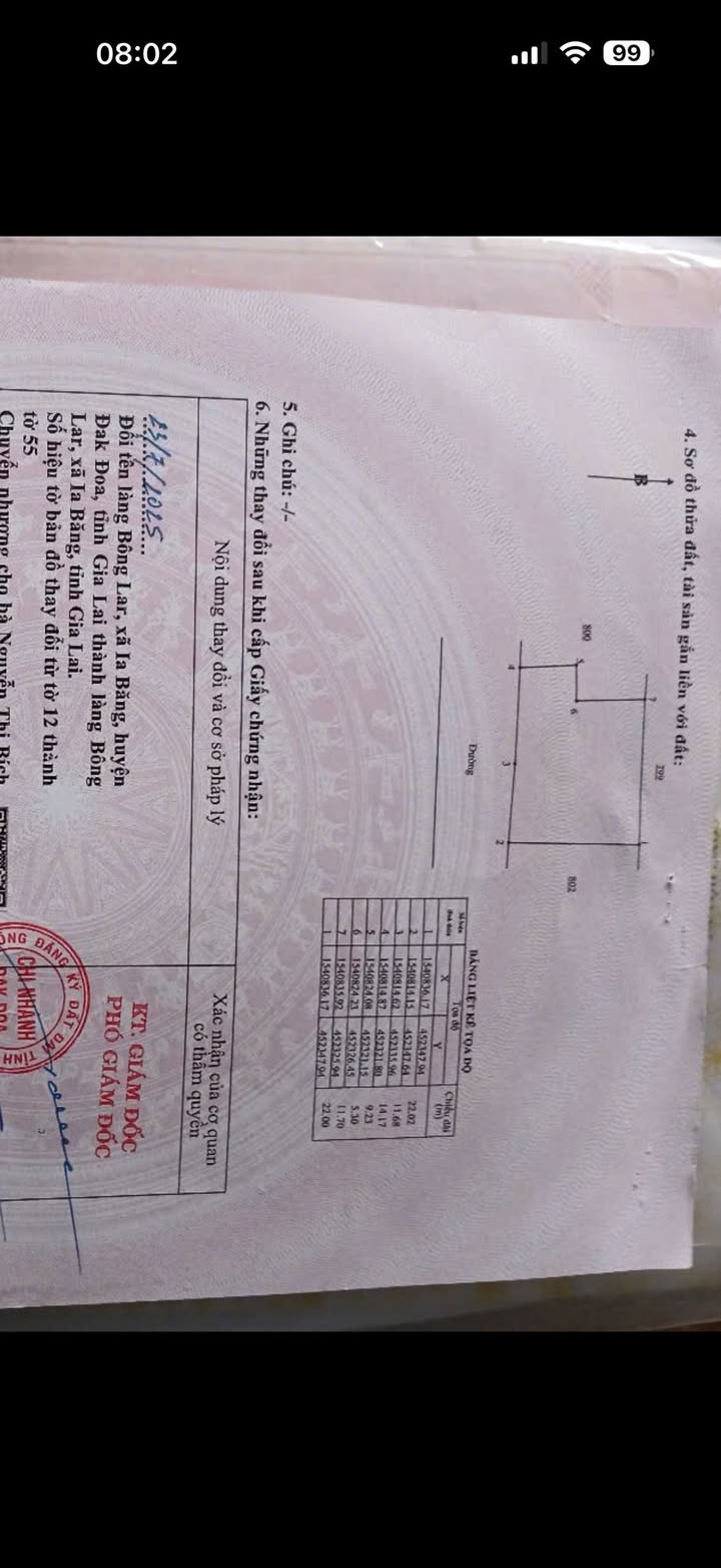 Đất thổ cư mặt tiền đường tránh Đồng Xanh, Đăk Đoa 484m² - Giá chỉ 1.626 tỷ!