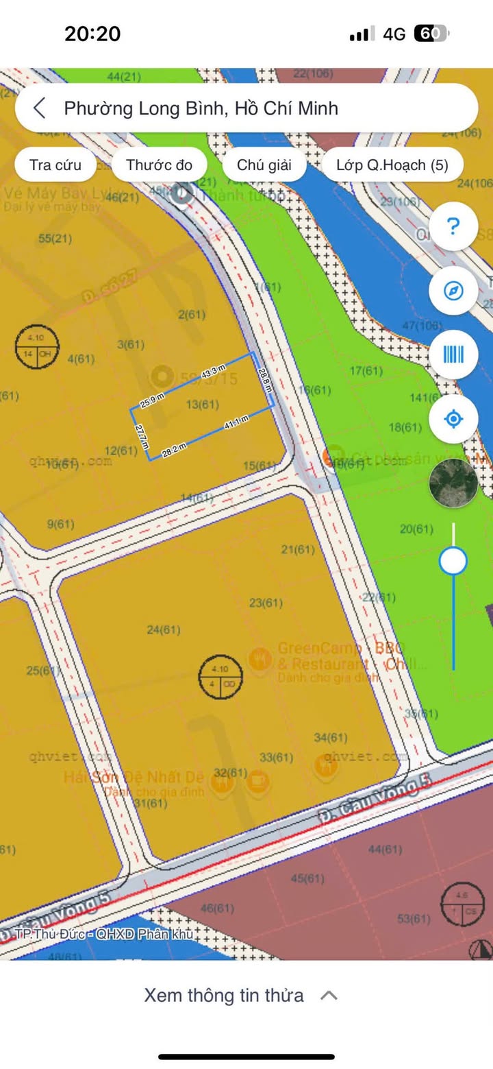 Đất nền đường Nguyễn Xiển Thủ Đức 2026m² giá 54 tỷ - Đầu tư tiềm năng!