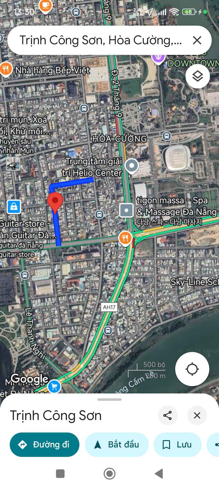 Nhà trọ 3 tầng mặt tiền đường Trịnh Công Sơn, Hải Châu, Đà Nẵng - Giá 8.6 tỷ, thu nhập 25 triệu/tháng!