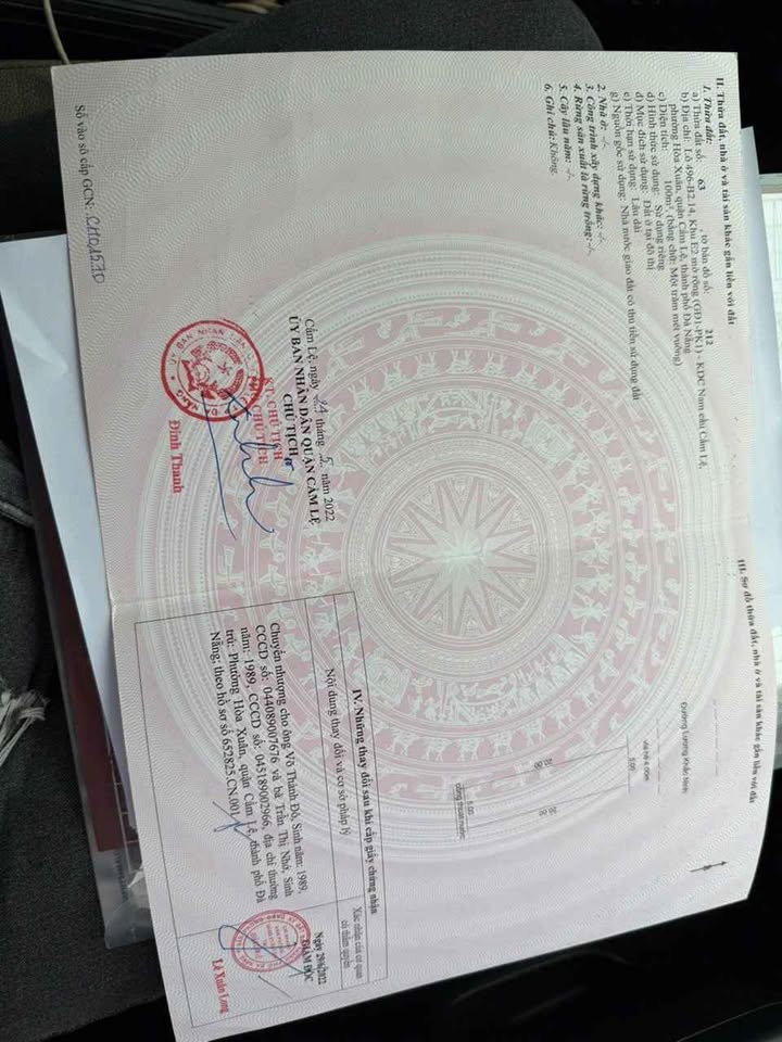 Bán đất 3 lô liền kề đường Lương Khắc Ninh, Quận Cẩm Lệ, Đà Nẵng - 300m², giá 9,9 tỷ - Cơ hội đầu tư hấp dẫn!