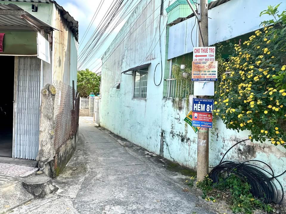 Đất thổ cư hẻm 81 Cử Luyện, Tân An 108m² giá 650 triệu - Đầu tư sinh lời ngay!