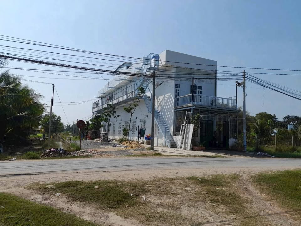 Dãy trọ 14 phòng xã Mỹ Hạnh, Đức Hòa 175m² giá 2.1 tỷ - Đầu tư sinh lời ngay!