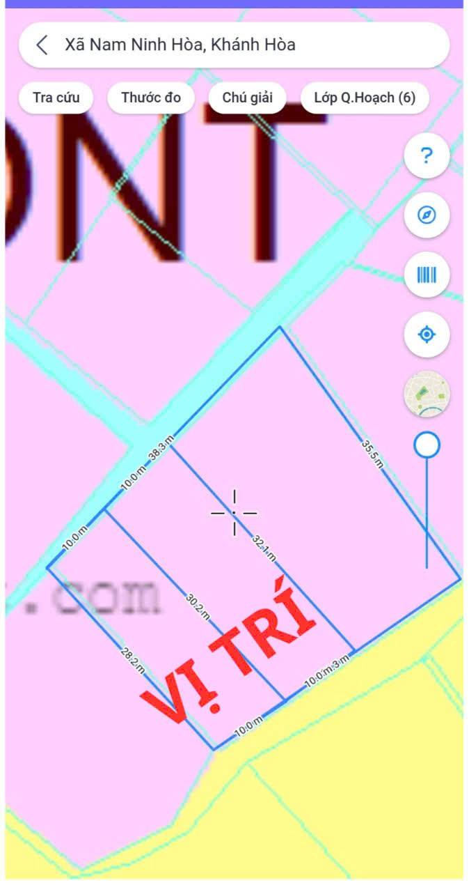 Đất nền Ninh Hòa 589m² giá chỉ 1 triệu/m² - Đầu tư sinh lời tuyệt vời!