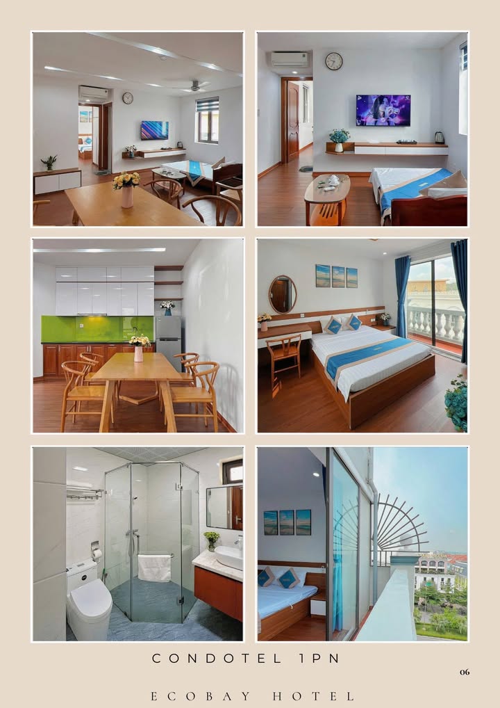 Căn hộ cho thuê ngắn hạn tại Sun Plaza Grand World, Bãi Cháy 65m² chỉ từ 2 triệu/tháng - Full nội thất, tiện nghi!