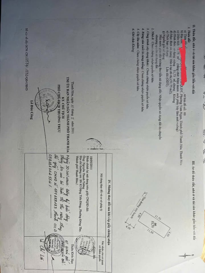 Nhà 3 tầng kiên cố tại phường Nam Ngạn, Thanh Hóa 51m² - Giá tốt, vào ở ngay!