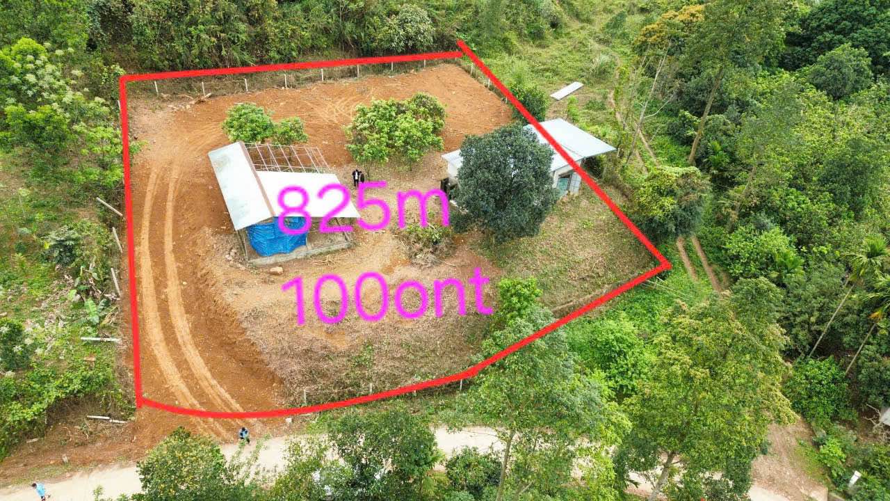 Lô đất 825m² tại Cao Sơn, Lương Sơn, Hòa Bình - View cánh đồng và đồi núi tuyệt đẹp!