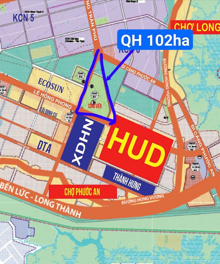 Đất dự án Nhơn Trạch 102ha - Vị trí kết nối thuận lợi, đầu tư sinh lời!