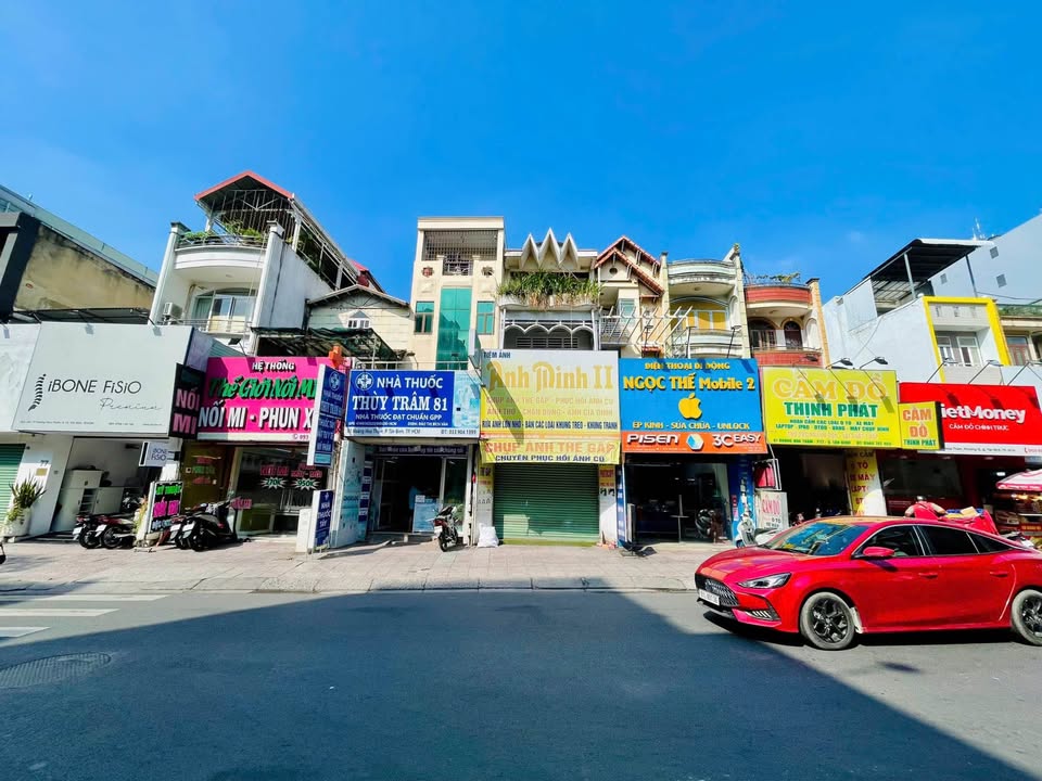 Cho thuê mặt tiền Hoàng Hoa Thám, Quận Tân Bình 108m² - Địa điểm sầm uất, cơ hội kinh doanh tuyệt vời!