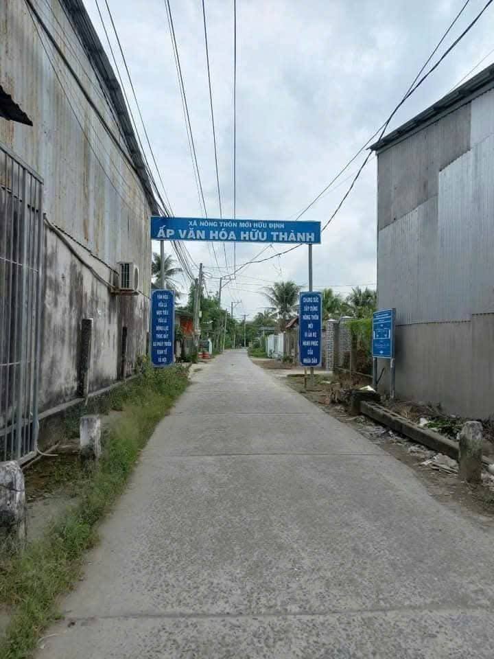 Đất nền Hữu Định, Châu Thành, Bến Tre 90m² giá 550 triệu - Đường xe 16 chỗ tới tận nơi!