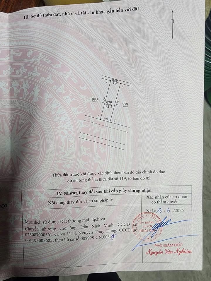 Đất nền Kim Chung 61.2m² giá 170 triệu - Cơ hội đầu tư hiếm có!