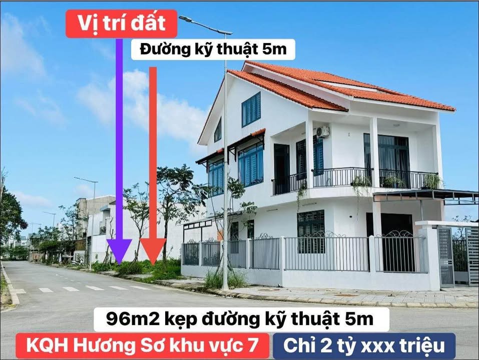 Đất mặt tiền Lê Mô Khởi 96m² giá chỉ 2 tỷ - Cơ hội đầu tư tuyệt vời!