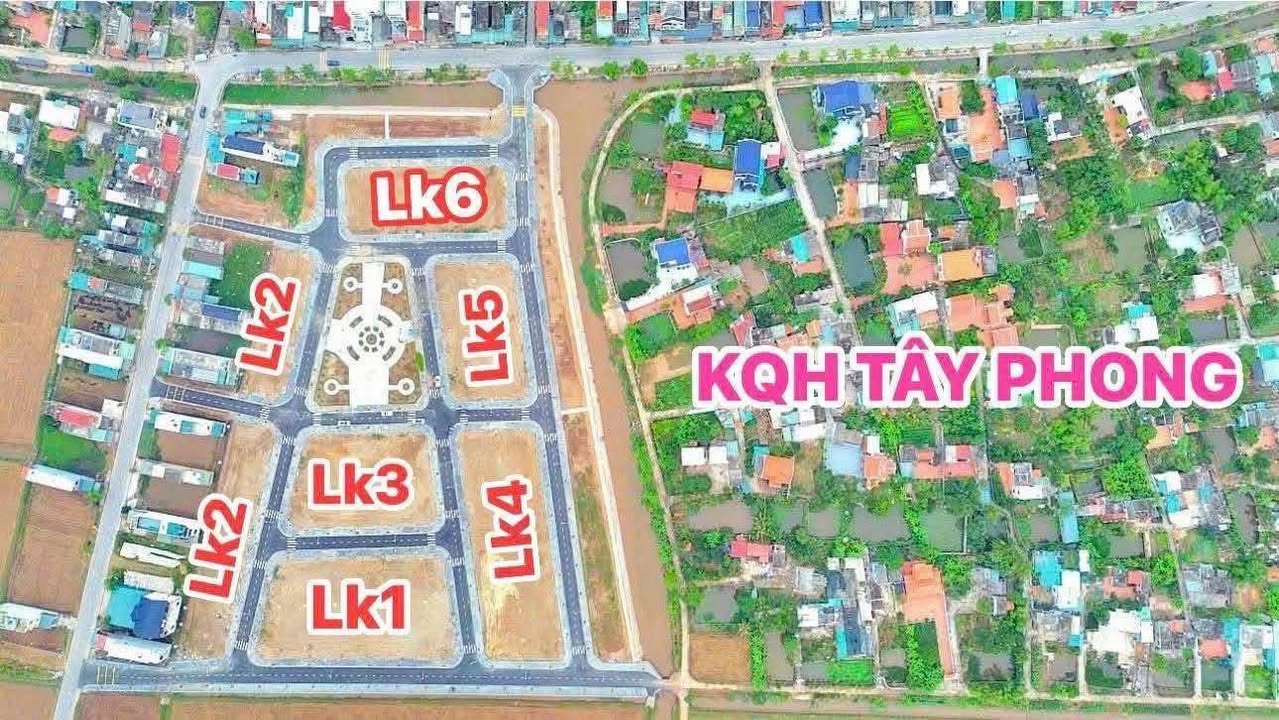 Đất nền Tây Phong Tiền Hải 108m² giá 1.3 tỷ - Sổ hồng chính chủ, bán gấp!