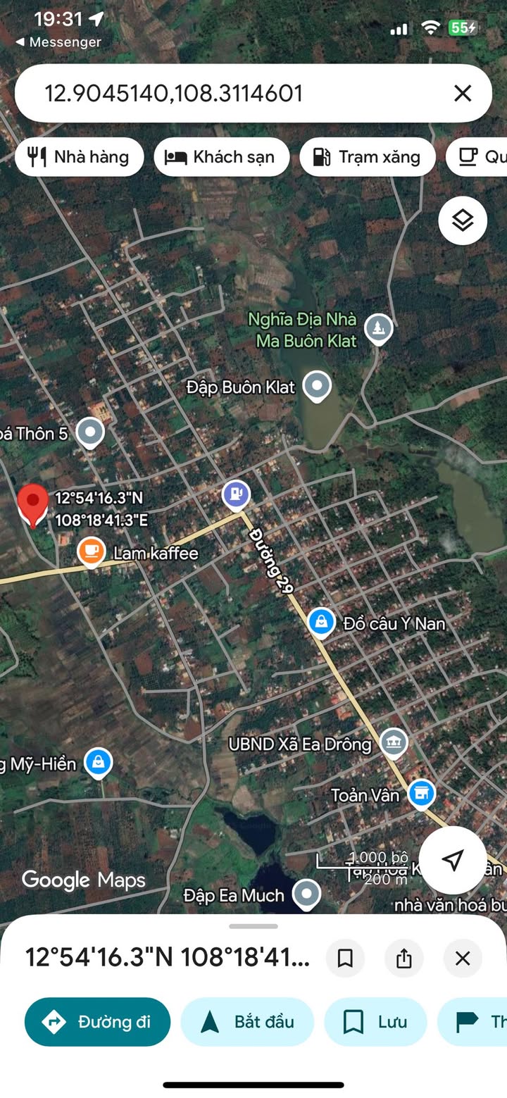 Đất thổ cư 1500m² tại thôn 5, Ea Drông - Giá chỉ 2.4 tỷ - Đầu tư sinh lời ngay!