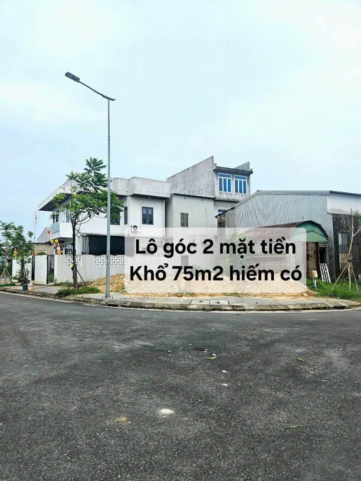Đất nền Hương Sơ 75m² giá 1.6 tỷ - Lô góc 2 mặt tiền hiếm có!