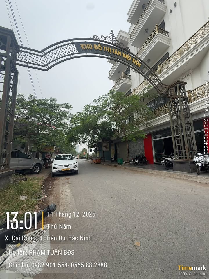 Đất nền KĐT Tân Việt Tiến Đại Đồng 89m² giá 5 tỷ - Cơ hội đầu tư sinh lời!