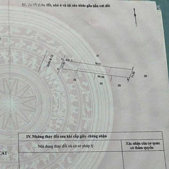 Lô Đất Mặt Tiền Quốc Lộ 13 Bến Cát 910m² giá 5 tỷ - Cơ hội đầu tư sinh lời!