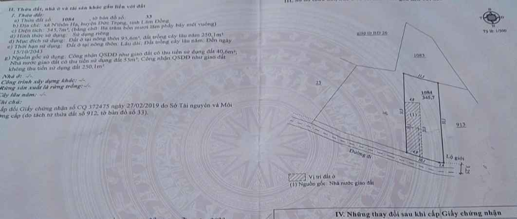 Đất thổ cư 4080m² tại Nthonha, Tân Hội - Giá thỏa thuận hấp dẫn!