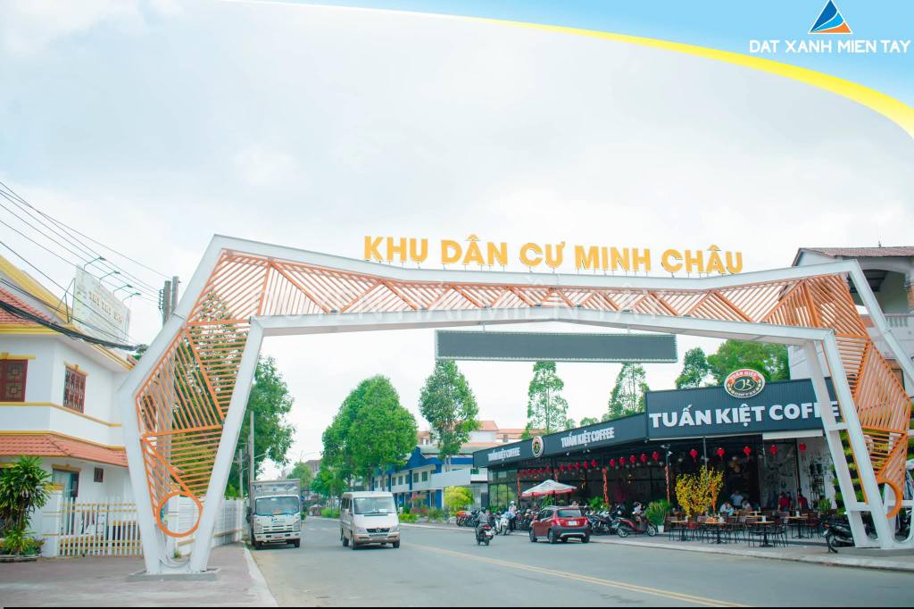 Đất nền góc KDC Minh Châu, Sóc Trăng 97.6m² - Giá 1 tỷ, thổ cư 100%!