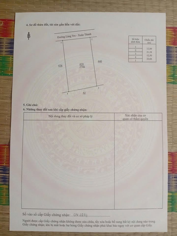 Đất nền Suối Cao Xuân Lộc 252m² - Cơ hội đầu tư hấp dẫn!
