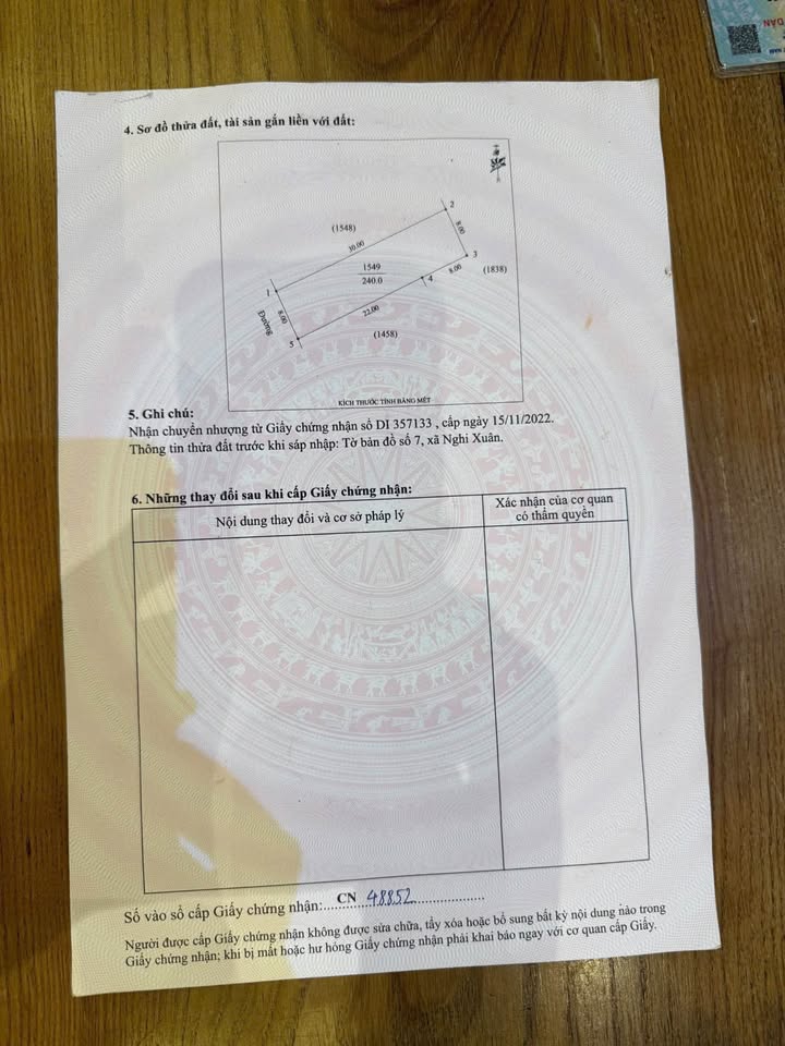 Đất Nghi Xuân Nghệ An 240m² giá 3.5 tỷ - Đường lớn quy hoạch 24m!