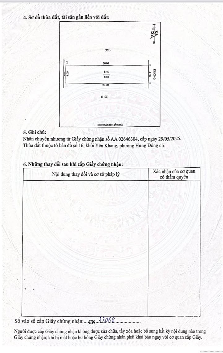 Đất nền chính chủ Hưng Đông, TP Vinh 80m² - Pháp lý rõ ràng, giá thương lượng!