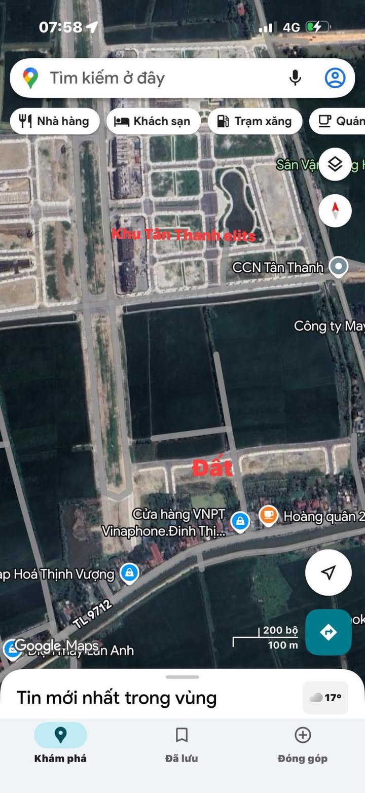 Đất nền Tân Thanh 80m² giá 1 tỷ - Chính chủ bán nhanh!