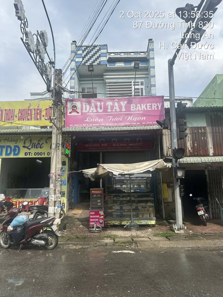 Nhà phố Cần Đước 78m² giá 3 tỷ - Ngay chợ Phước Vân, kinh doanh thuận lợi!