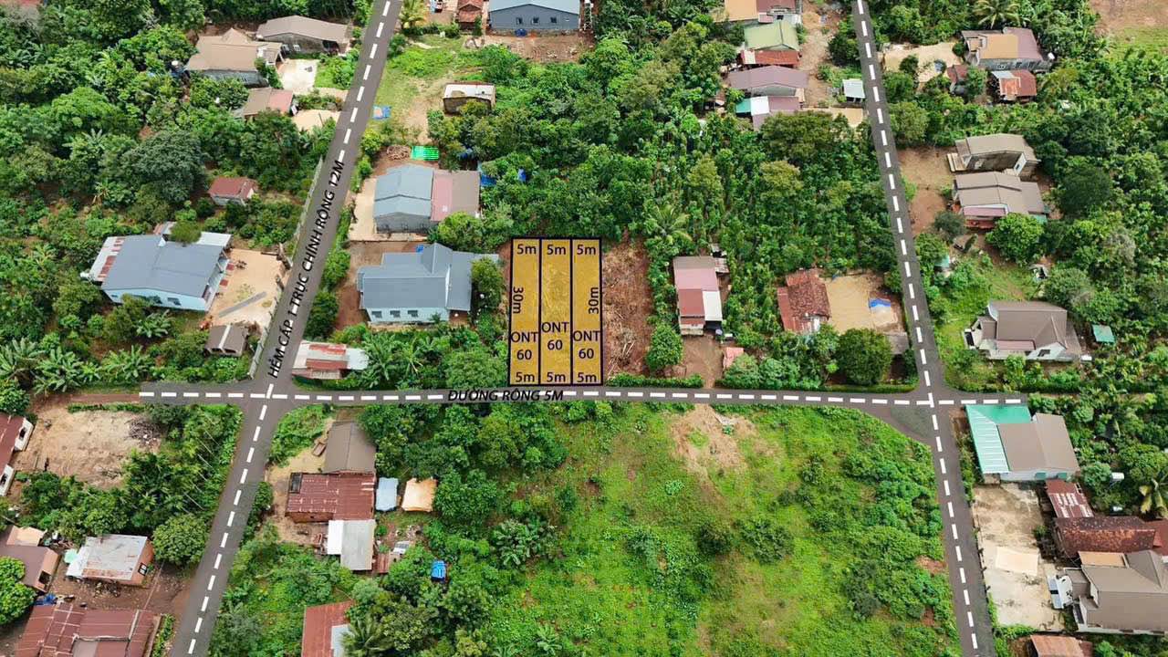 Đất nền khu ô bàn cờ Cư Kuin 150m² giá 310 triệu - Cơ hội đầu tư hấp dẫn!