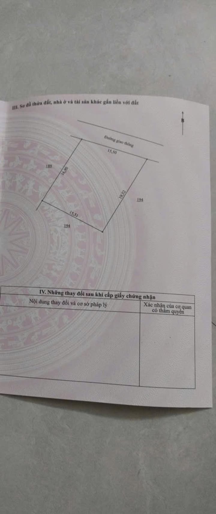 Đất thổ cư Thạch Điền 278m² giá chỉ 1 tỷ - Cơ hội đầu tư không thể bỏ lỡ!
