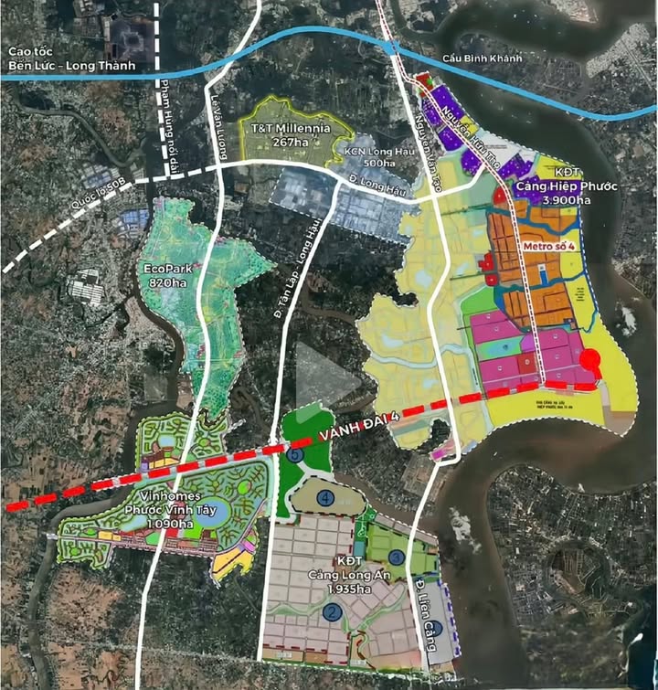 Đất nền Hiệp Phước Nhà Bè 700m² - Đón đầu siêu dự án Vành đai 4!