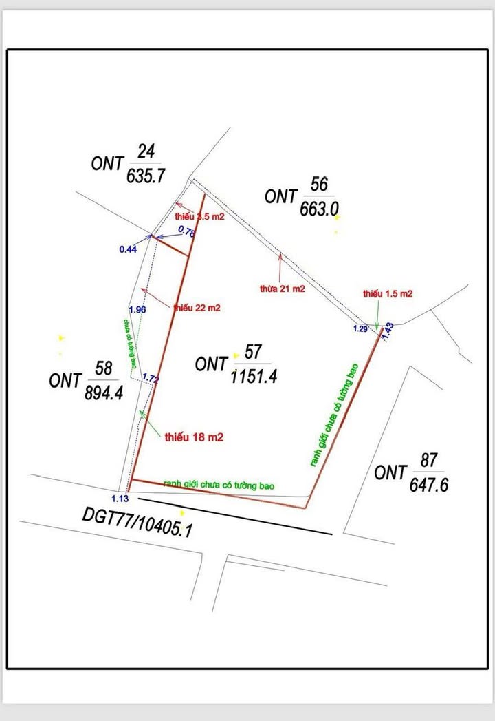 Đất thổ cư Nghi Đồng 1055m² giá 21.1 tỷ - Lô góc 2 mặt tiền đẹp!