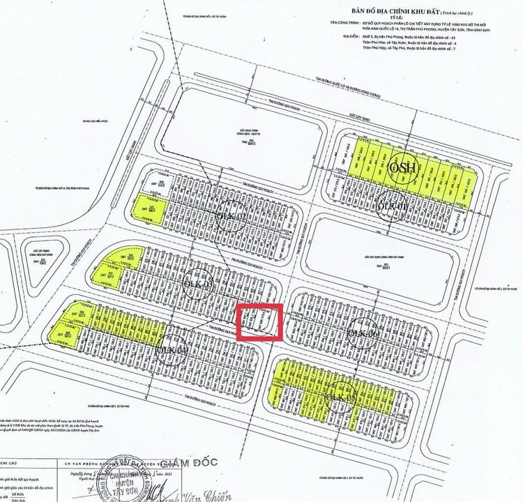 Đất nền khu đô thị mới Phú Phong, Tây Sơn, Bình Định 215m² - Lô góc cực đẹp!
