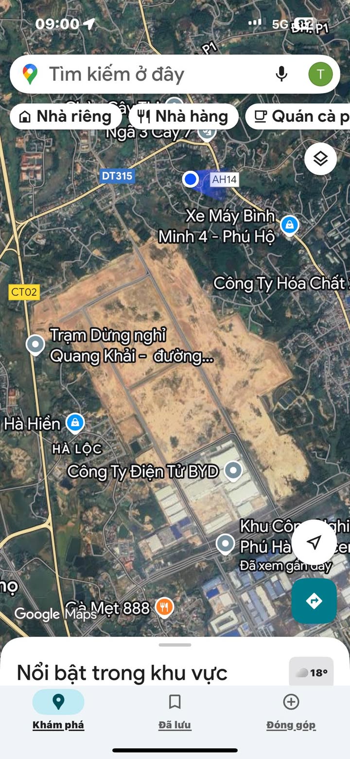 Đất nền KCN Phú Hà 178m² giá 1 tỷ - Tiềm năng đầu tư vượt trội!