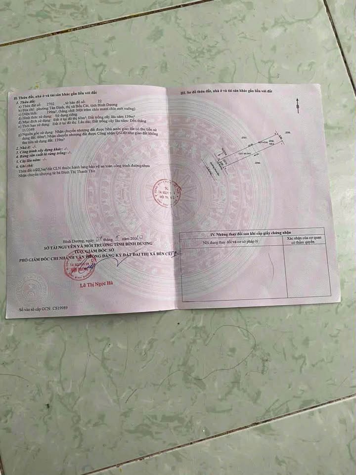 Đất mặt tiền đường Nhà Thờ, Tân Định, 200m² giá 2.1 tỷ - Cơ hội đầu tư hấp dẫn!