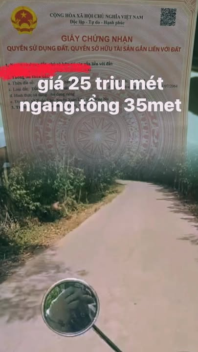 Đất chính chủ ấp 1, xã Xuân Tâm, 34m² giá 250 triệu - Cơ hội đầu tư hấp dẫn!