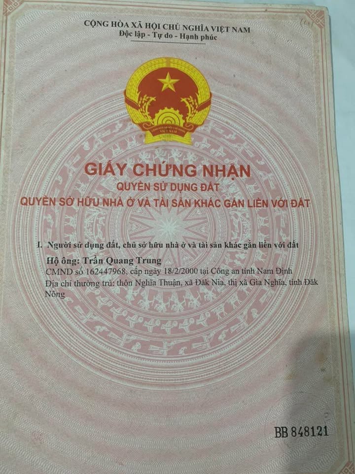 Đất nền Gia Nghĩa Đắk Nông 264m² giá 1.4 tỷ - Vị trí thuận tiện để đầu tư!