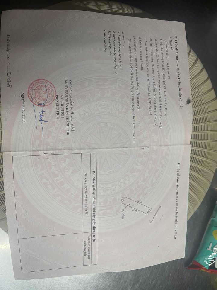 Đất nền Cộng Hòa, Chí Linh 120,5m² giá 2,3 tỷ - Cơ hội đầu tư tuyệt vời!