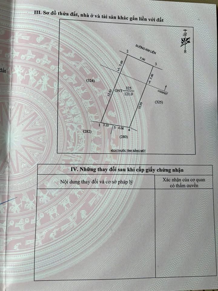 Bán đất VIP VSIP Nghệ An 121m² giá 8,1 tỷ - Mặt đường Kim Liên kinh doanh đắc địa!