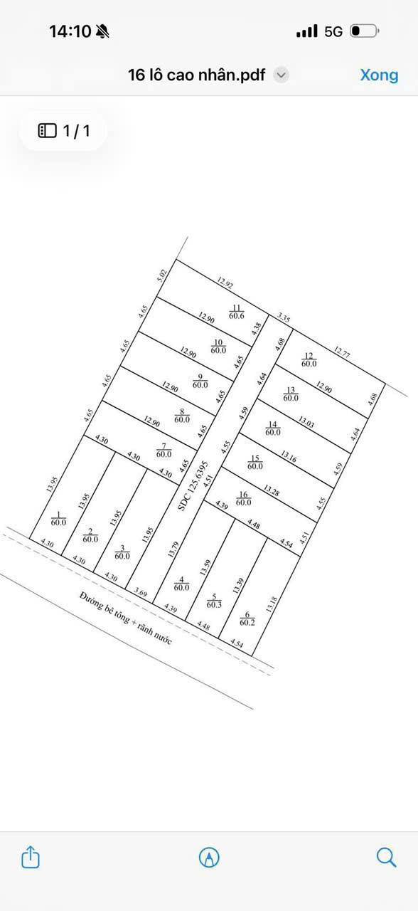 Đất lô góc Cao Nhân Thủy Nguyên 60m² giá 700 triệu - Sổ hồng chính chủ!