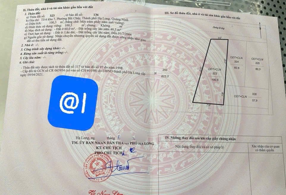 Đất nền Bãi Cháy 100m² giá 3.999 tỷ - Mặt đường Vườn Vải, gần trường học!