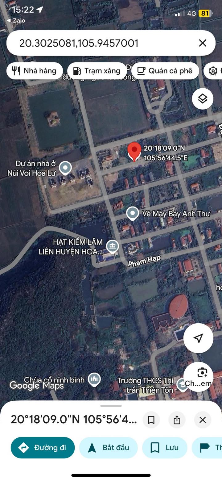 Đất nền đẹp đường Trần Minh Công, Thiên Tôn, Hoa Lư 85m² giá 3 tỷ - Cơ hội đầu tư tuyệt vời!