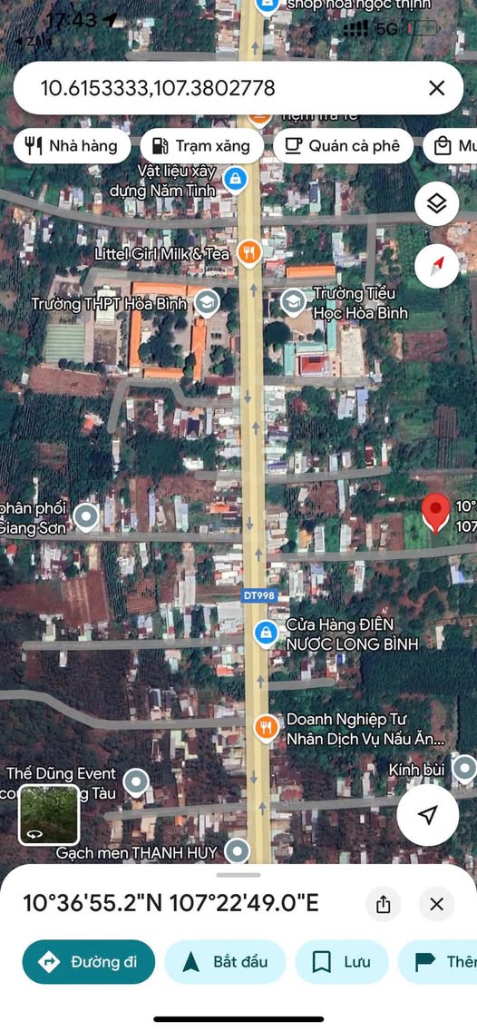 Đất Hòa Bình, Xuyên Mộc 231m² giá 600 triệu - Nở hậu, vị trí đắc địa!