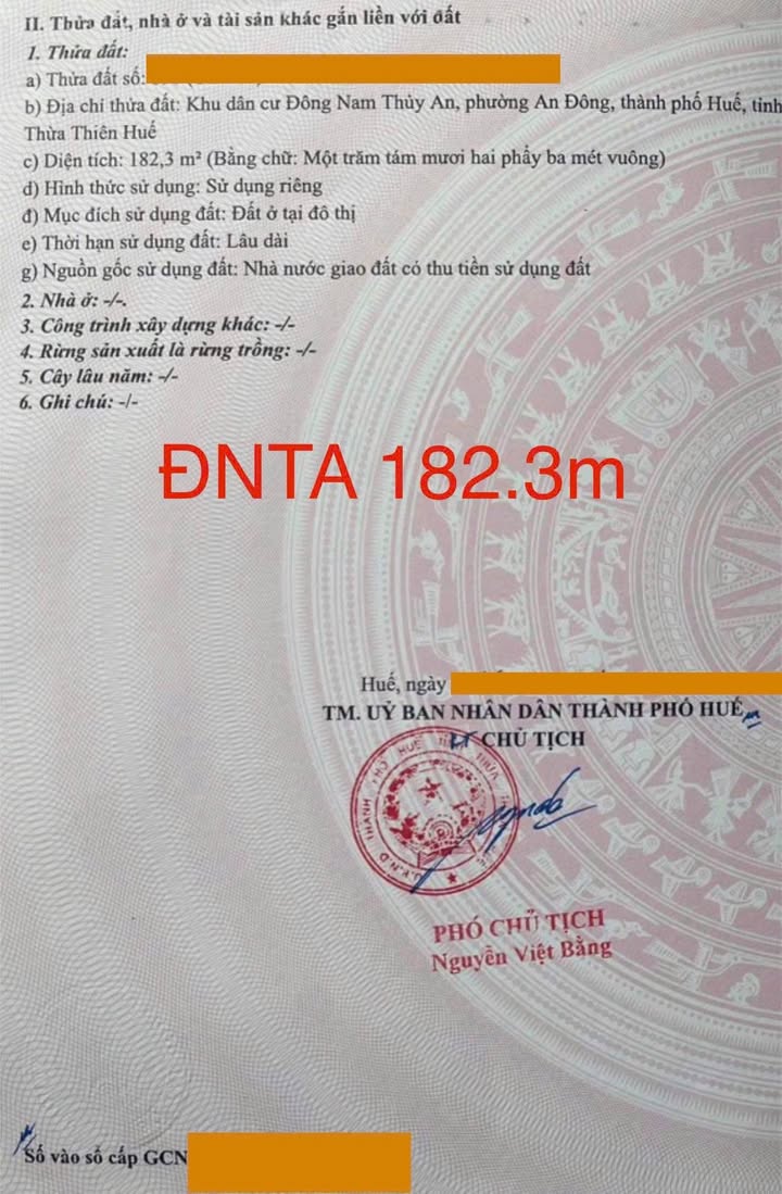 Đất nền góc 2 mặt tiền Đại Cồ Việt 182.3m² giá 8 tỷ - Tiềm năng kinh doanh lớn!
