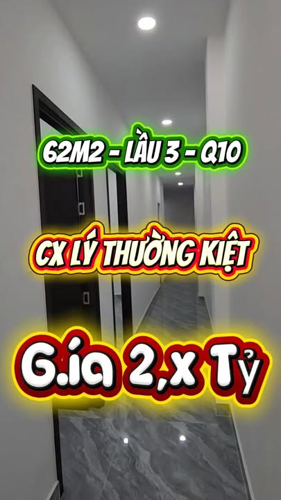 Căn hộ 2PN Cư xá Lý Thường Kiệt Q10 62m² giá 2.98 tỷ - Sẵn sàng vào ở ngay!