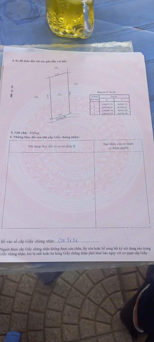 Đất thổ cư 700m² xã Cao Dương, Thanh Ba - Vị trí trung tâm, giá hợp lý!