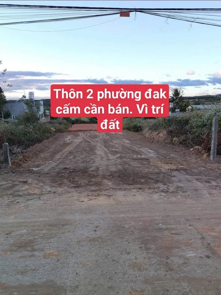 Đất thổ cư Thôn 2 Đắk Cấm 420m² giá 700 triệu - Phong thủy tốt, ô tô tránh nhau!