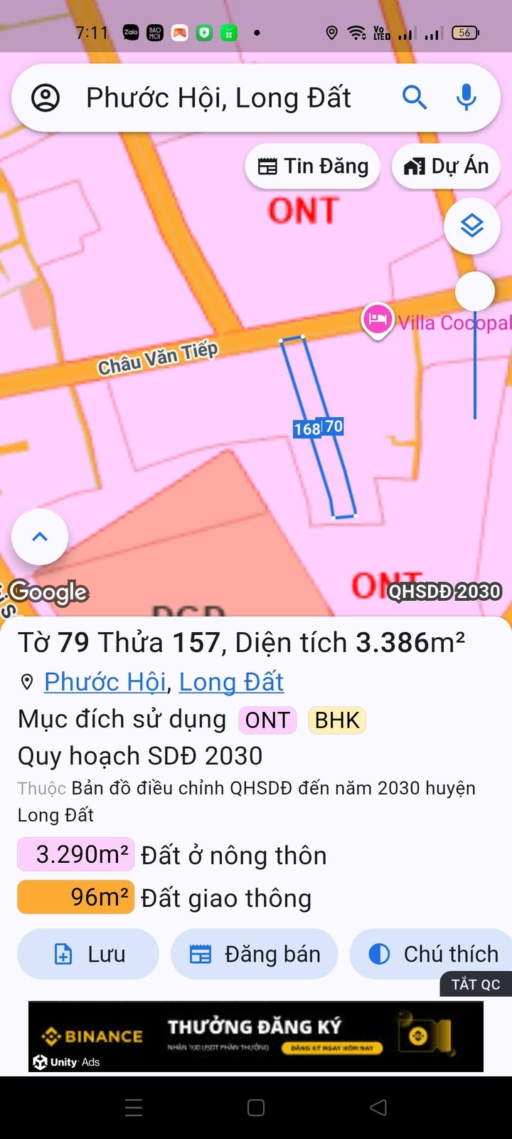 Đất nhà vườn xã Phước Hải 3.400m² giá 13.68 tỷ - Cách biển chỉ 2km!